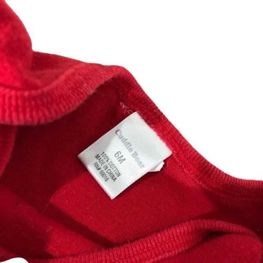 Infant's Cotton Bodysuit Bundle Size 6M months mos lot of 4 one-piece